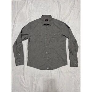 UNTUCKit Men's M Slim Fit "Hemsworth" Long Sleeve Shirt Light Gray